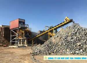 Bàn giao trạm nghiền đá công suất  350 tấn/h cho Chủ đầu tư tại tỉnh Bình Phước 