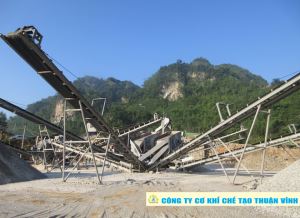 Bàn giao trạm nghiền đá công suất từ 300 - 350 tấn/h cho Chủ đầu tư tại  Sơn La
