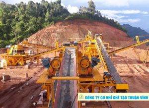 Bàn giao trạm nghiền quặng sắt công suất  250 tấn/h cho Chủ đầu tư tại tỉnh XAYSOMBUN - Lào