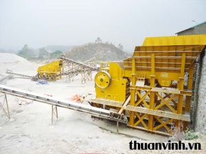 Bàn giao dây chuyền nghiền đá công suất 350 - 400 tấn/h cho Chủ đầu tư tại Tuyên Quang 