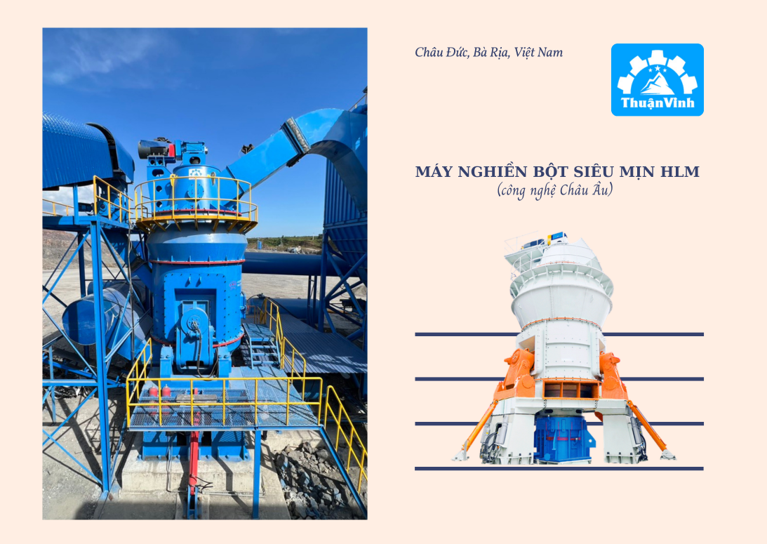 Máy nghiền bột đá siêu mịn HLM900K - Thiết bị nghiền thông minh